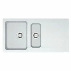 Franke Orion 1.5 Bowl Inset Tectonite Inset Kitchen Sink Reversible OID 651-100 - Polar White - 114.0381.759