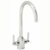 Carron Phoenix Dante Dual Lever Kitchen Tap - Chrome - 115.0068.382