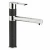 Carron Phoenix Reno Single Lever Kitchen Tap - Jet Black - 115.0189.492