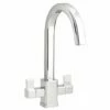 Carron Phoenix Bali Dual Lever Kitchen Tap - Chrome - 115.0193.014