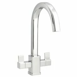 Carron Phoenix Bali Dual Lever Kitchen Tap - Chrome - 115.0193.014