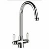 Carron Phoenix Windsor Dual Ceramic Lever Kitchen Tap - Chrome - 115.0281.850