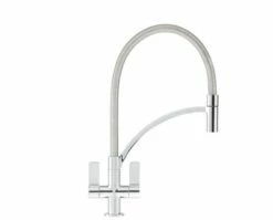 Franke Wave Pull Out Kitchen Mixer Tap - Chrome - 115.0277.034
