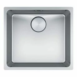 Franke Mythos 1 Bowl Undermount Kitchen Sink MYX 110-45 - Stainless Steel - 122.0606.949