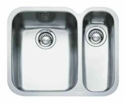 Franke Ariane 1.5 Bowl Undermount Kitchen Sink With Right Hand Small Bowl ARX 160D - Stainless Steel - 122.0154.946