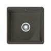 Franke Kubus 1 Bowl Undermount Ceramic Kitchen Sink KBK 110-40 - Graphite - 126.0532.320