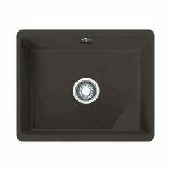 Franke Kubus 1 Bowl Undermount Ceramic Kitchen Sink KBK 110-50 - Graphite - 126.0532.322