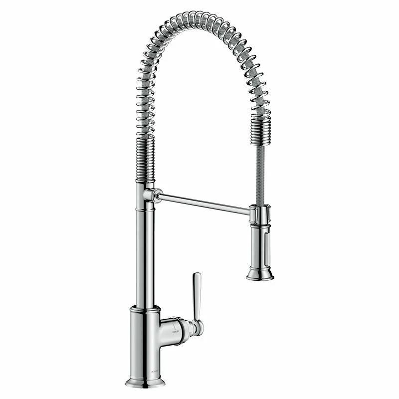 AXOR Montreux Single Lever Kitchen Mixer Tap 210 Semi-Pro Eco - Chrome - 16585000