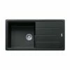 Franke Basis 1 Bowl Fragranite Inset Sink Reversible BFG 611-97 - Onyx Black - 114.0284.679
