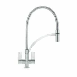 Franke Zelus Pull Out Kitchen Tap - Decor Steel/Spring - 115.0567.594