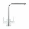 Franke Krios L-Spout Kitchen Mixer Tap - Chrome - 115.0567.615