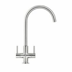 Franke Hestia J-Spout Kitchen Mixer Tap - Decor Steel - 115.0635.794