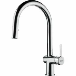 Franke Active J Spout Dual Spray Pull Down Tap - Chrome - 115.0653.401