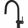 Franke Active J Spout Dual Spray Pull Down Tap - Matt Black - 115.0653.404
