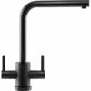 Franke Krios L-Spout Kitchen Mixer Tap - Matt Black - 115.0659.342