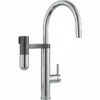Franke Vital Capsule 3-in-1 J-Spout Filter Tap - Chrome/Gun Metal - 120.0621.229