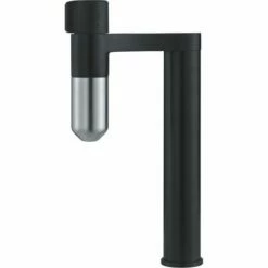 Franke Vital Capsule Single Dispense Filter Tap - Matt Black/Decor Steel PVD - 120.0621.311