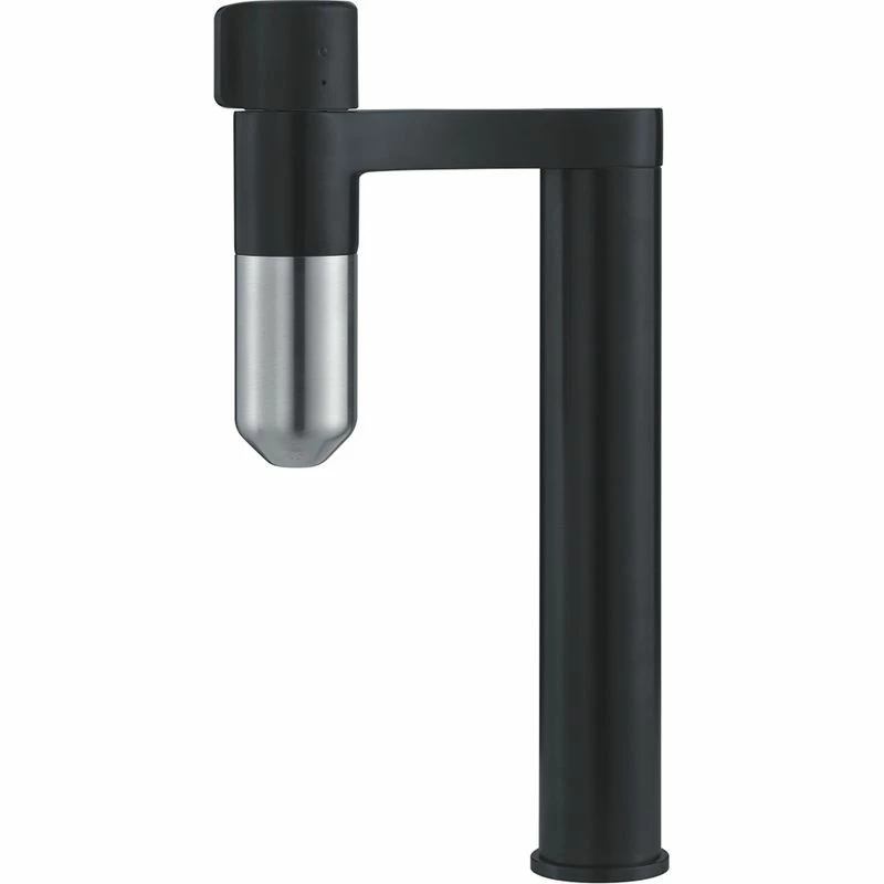 Franke Vital Capsule Single Dispense Filter Tap - Matt Black/Decor Steel PVD - 120.0621.311