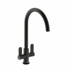 Carron Phoenix Sift Filter Kitchen Tap - Matt Black - 120.0608.961