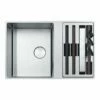 Franke Box Centre 1.5 Bowl Inset Kitchen Sink With Accessories BWX 220-41-27 - Stainless Steel - 127.0611.736