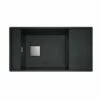 Franke Fresno Fragranite 1 Bowl Undermount Kitchen Sink FSG 111 - Onyx - 135.0522.725
