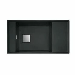 Franke Fresno Fragranite 1 Bowl Undermount Kitchen Sink FSG 111 - Onyx - 135.0522.725