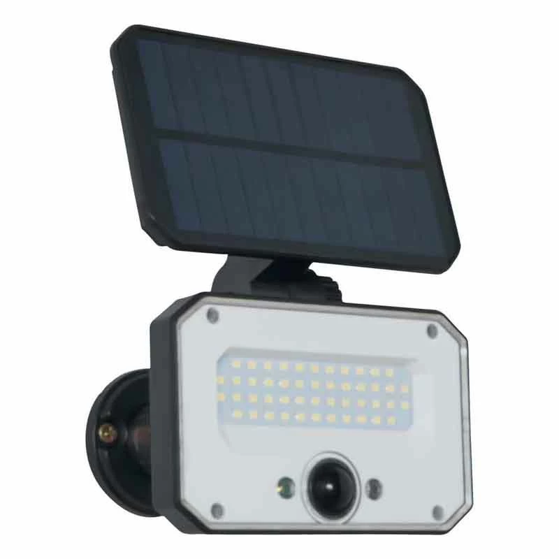 Forum Lighting Bradley Solar Floodlight With Spike & Remote Control - Black - ZN-42057 - Image 2