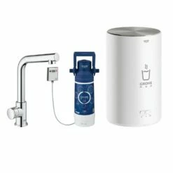 Grohe Red II Mono L Spout Tap & M Size Boiler Chrome 30329001