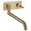 Axor Uno Wall Mounted Kitchen Mixer Tap Single Lever - Brushed Bronze - 38815140
