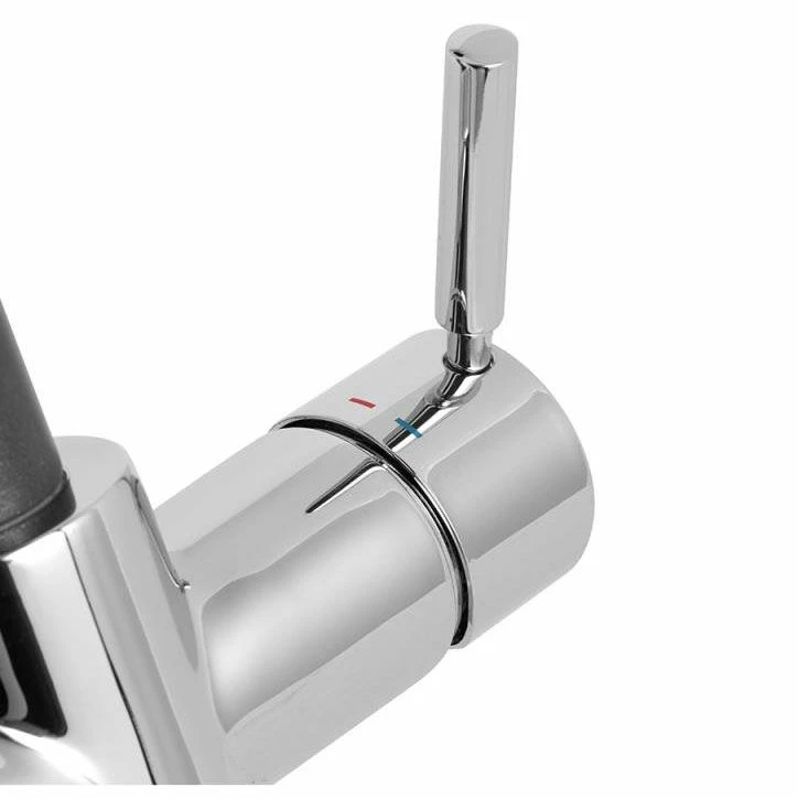 InSinkErator 3N1 J Shape Steaming Hot Kitchen Tap (Tap Only) - Brushed Steel - 45097B