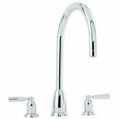 Perrin & Rowe Callisto Kitchen Mixer Tap - Chrome - 4886CP