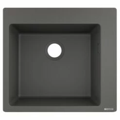 Hansgrohe S510-F450 Built-in Kitchen Sink 450 - Stone Grey - 43312290