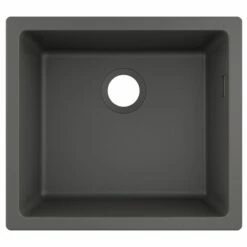 Hansgrohe S510-U450 Undermount Kitchen Sink 450 - Stone Grey - 43431290