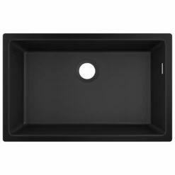 Hansgrohe S510-U660 Undermount Kitchen Sink 660 - Graphite Black - 43432170