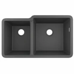 Hansgrohe S510-U760 Undermount Kitchen Sink 305/435 - Stone Grey - 43436290