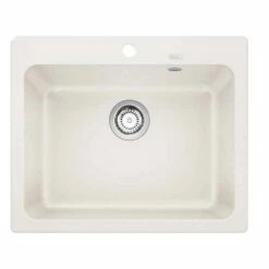 Blanco NAYA 6 Silgranit 1 Bowl Inset Kitchen Sink - White - 519641