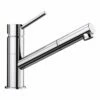 Blanco KANO-S Single Lever Pull-Out Spray Galvanic Kitchen Tap - Chrome - 521503