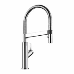 Blanco SOLENTA-S Pull-Down Spray Galvanic Kitchen Tap - Chrome - 522404