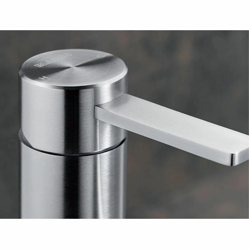 Blanco AMBIS High Spout Freedom Movement Solid Kitchen Tap - Brushed Stainless Steel - 523118 - Image 3