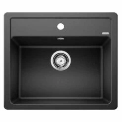 Blanco LEGRA 6 Silgranit 1 Bowl Inset Kitchen Sink - Anthracite - 523332