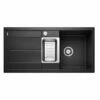 Blanco METRA 6 S Reversible Silgranit 1 Bowl Inset Kitchen Sink - Black - 525926