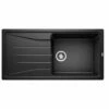 Blanco SONA XL 6 S Reversible Silgranit 1 Bowl Inset Kitchen Sink - Black - 525977