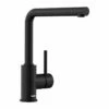 Blanco MILA Single Lever L-Shaped Special Colour Kitchen Tap - Black Matt - 526657