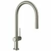 Hansgrohe Talis M54 Single Lever Kitchen Mixer 210, Pull-Out Spout, 1jet, SBox - Stainless Steel - 72803800