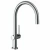 Hansgrohe Talis M54 Single Lever Kitchen Mixer 220, 1jet - Chrome - 72804000