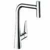 Hansgrohe Talis Select M51 Single Lever Kitchen Mixer 300, Pull-Out Spout, 1jet - Chrome - 72821000