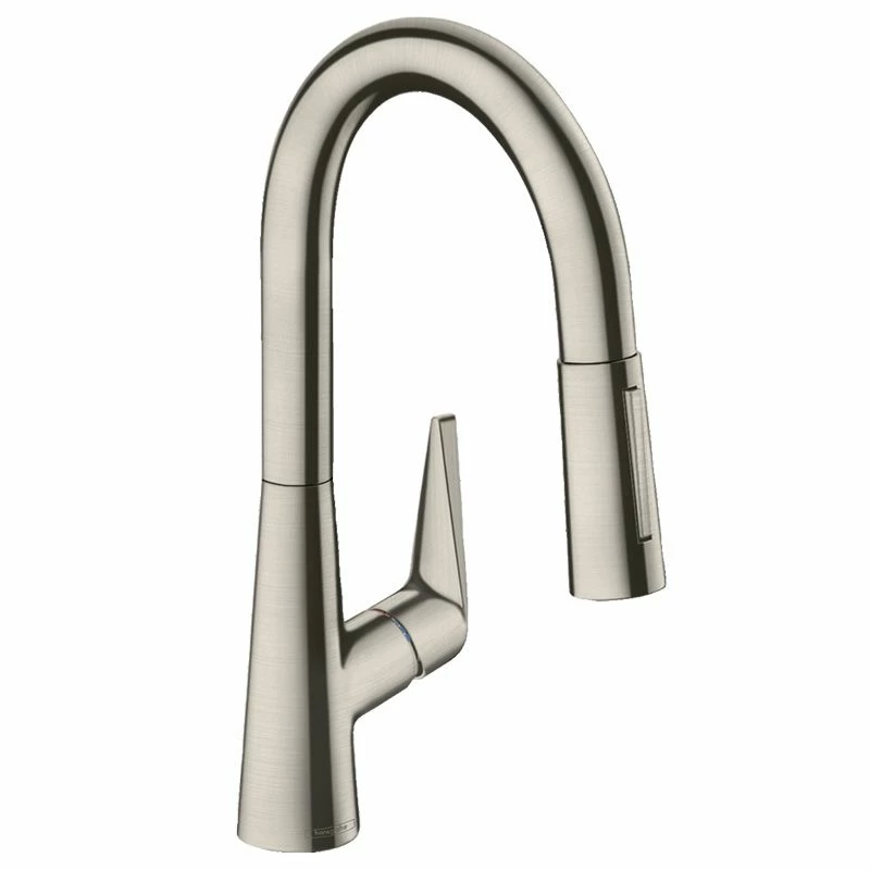 Hansgrohe Talis M51 Single Lever Kitchen Mixer 160, Pull-Out Spray, 2jet, SBox - Stainless Steel - 73850800