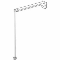 Armitage Shanks 650mm Legs & 405mm Bearers - Stainless Steel - S9250MY