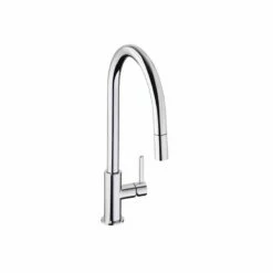 Abode Althia Pull Out Single Lever Kitchen Tap Chrome - AT1260
