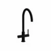 Abode Puria Aquifier Monobloc Kitchen Tap Matt Black - AT2044